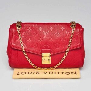 Louis Vuitton Cerise Monogram Empreinte Leather St Germain PM Bag